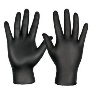 D-Guantes Nitrilo Uniseal negros