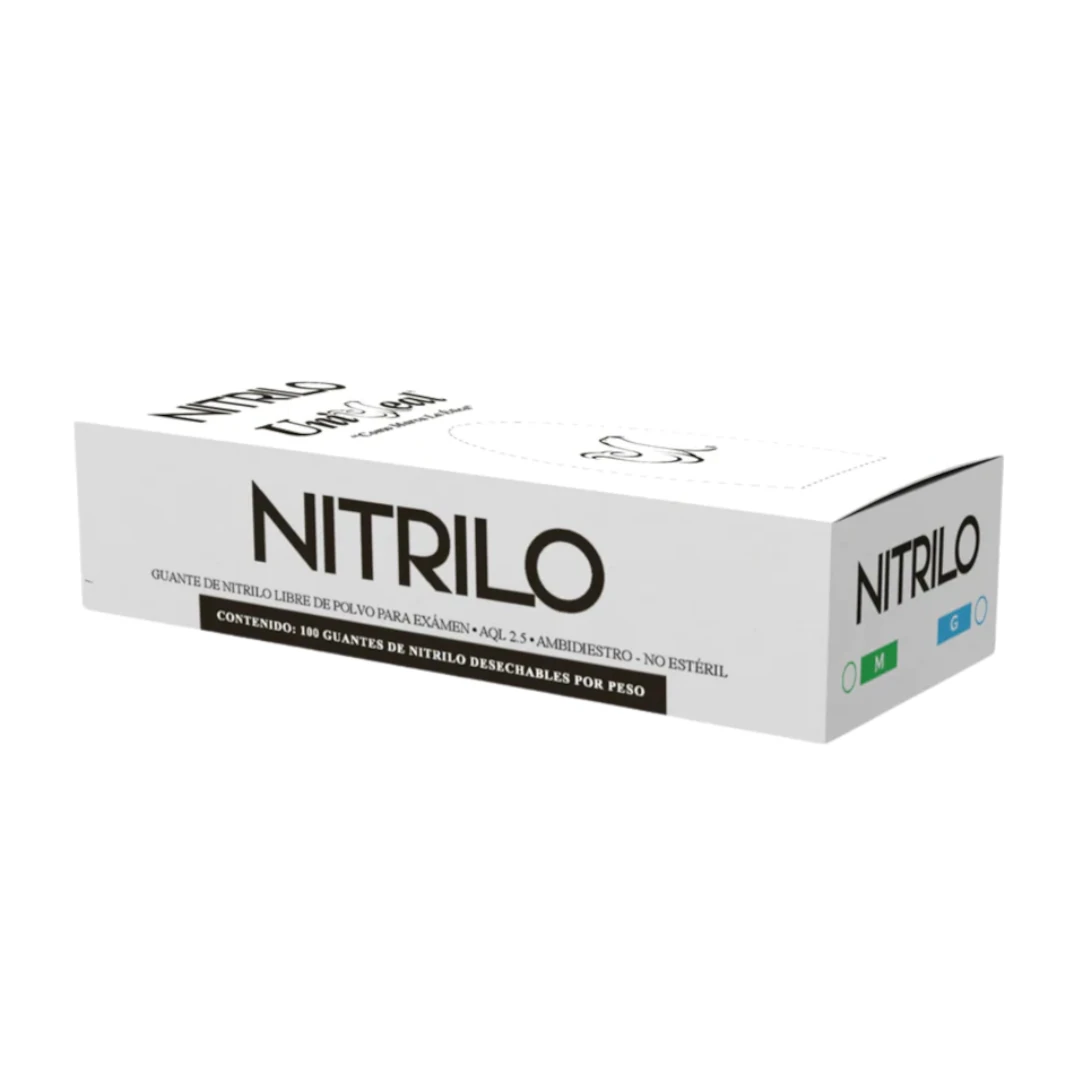 Guantes Nitrilo Uniseal negros